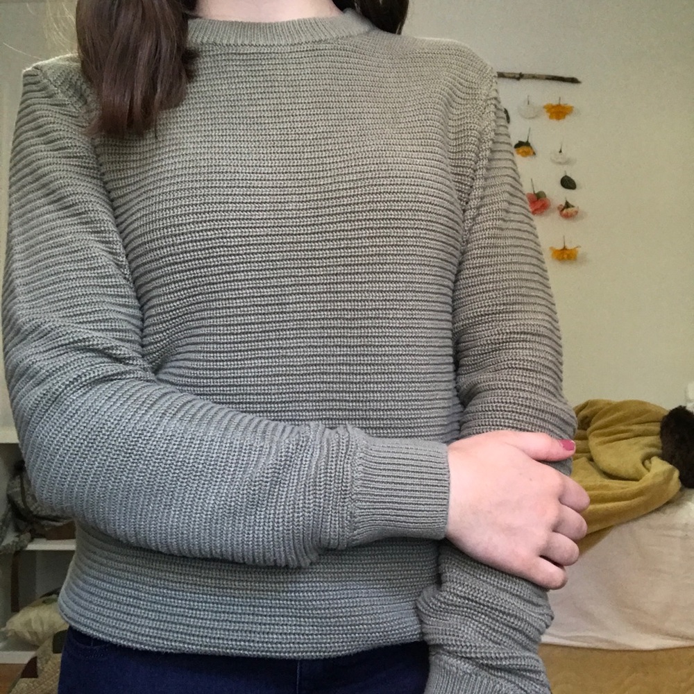 ☆Green h&m sweater☆